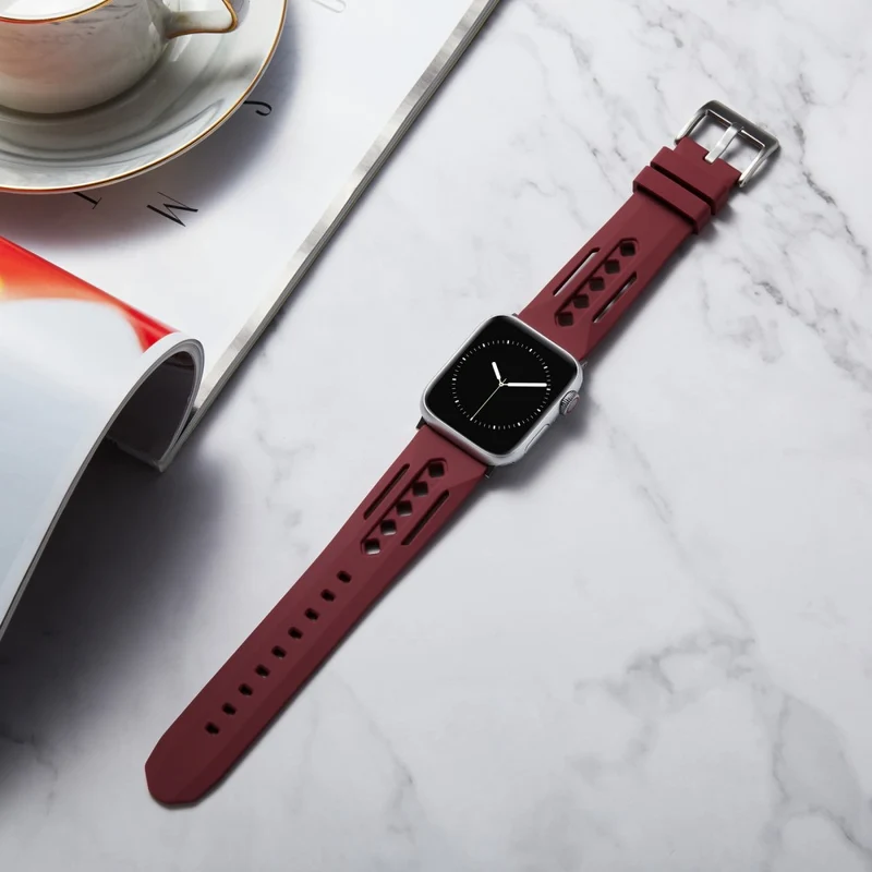 Bequem Apple Smartwatch Silikon Universell Armband