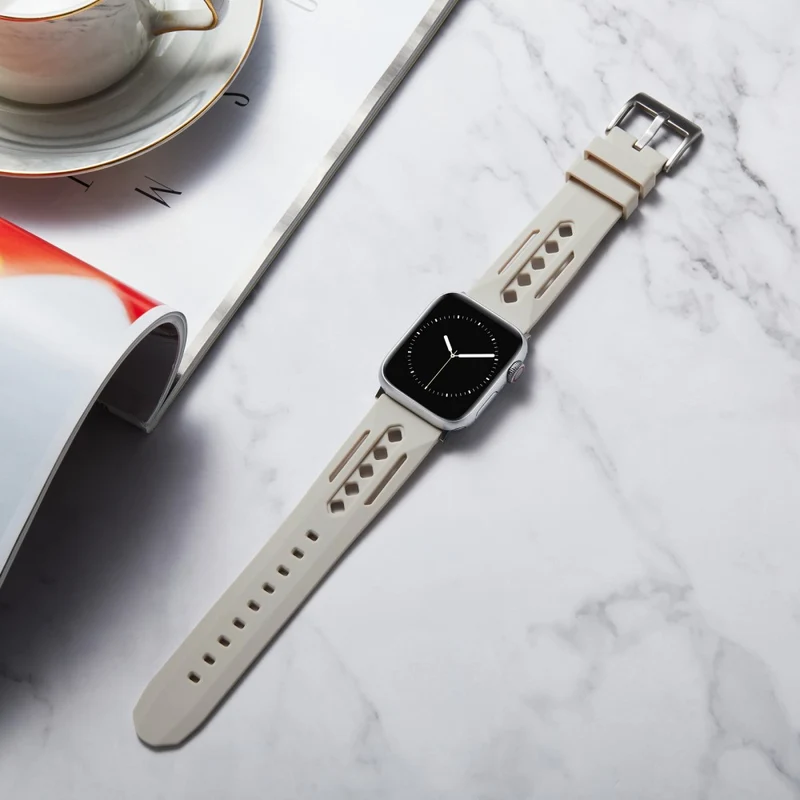 Bequem Apple Smartwatch Silikon Universell Armband