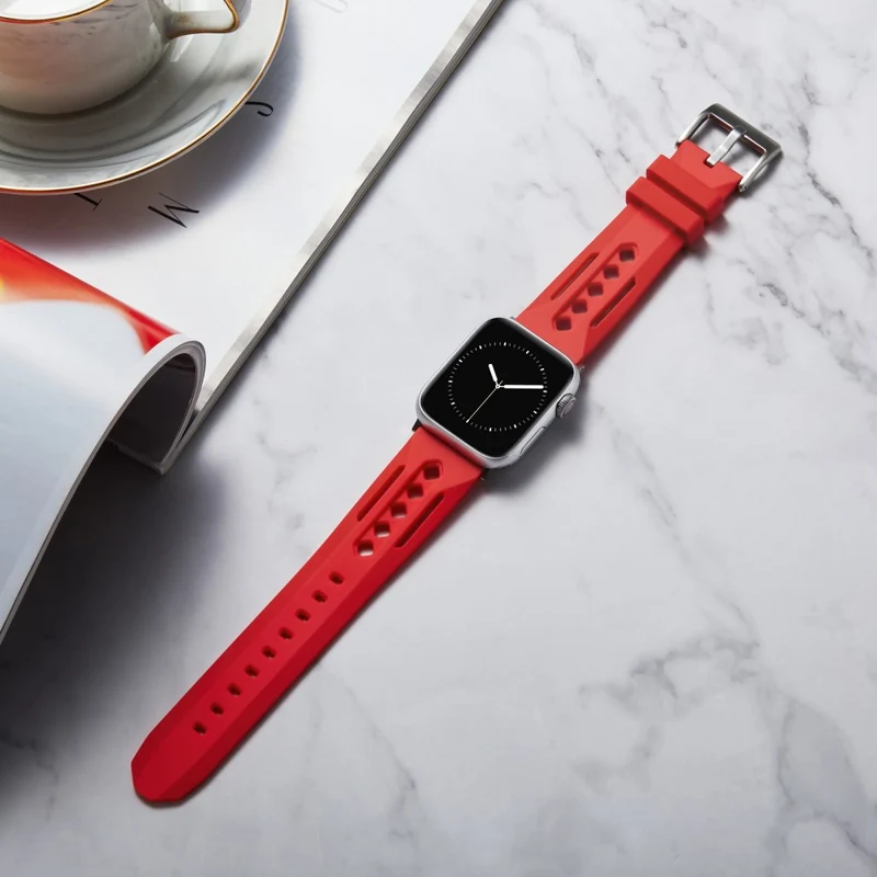 Bequem Apple Smartwatch Silikon Universell Armband