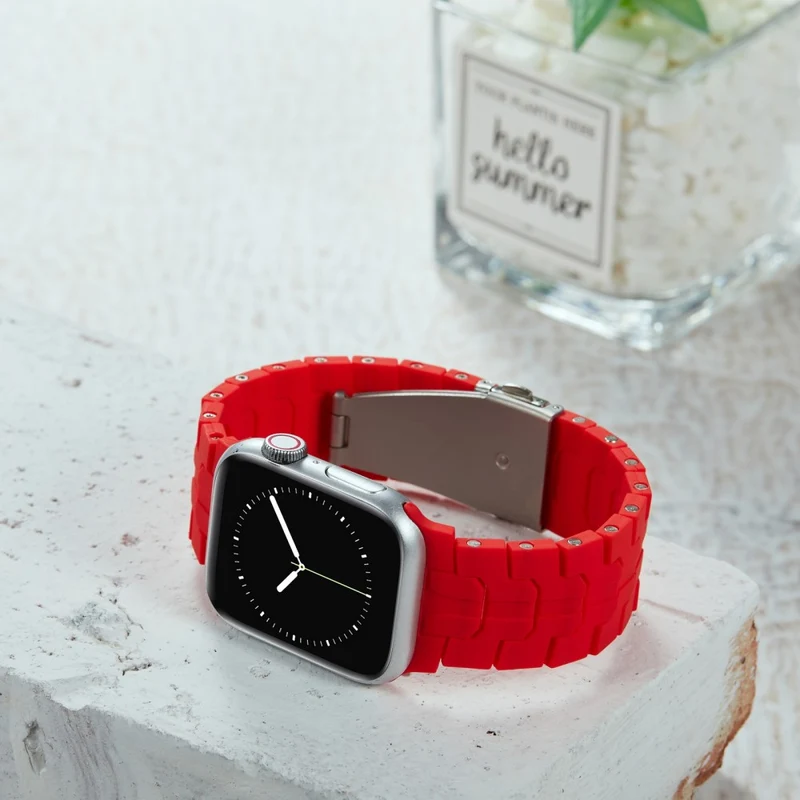 Unglaublich Bequem Apple Smartwatch Silikon Universell Armband