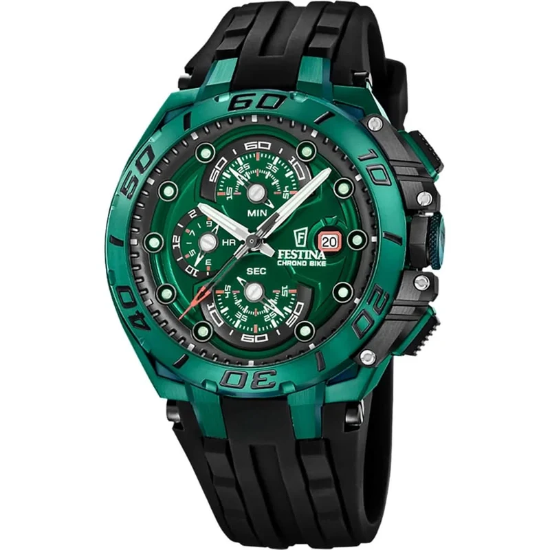 Festina Chrono Bike F20758/1 Herrenuhr • Sport-Chronograph • 20 bar Wasserdichtigkeit