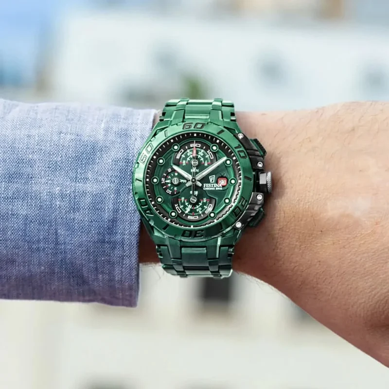 Festina Chrono Bike F20758/1 Herrenuhr • Sport-Chronograph • 20 bar Wasserdichtigkeit