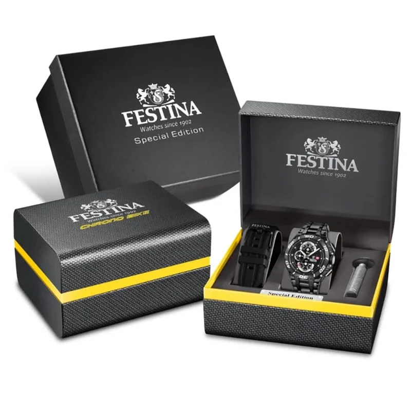 Festina Chrono Bike F20756/1 Herrenuhr • Saphirglas • 20 ATM