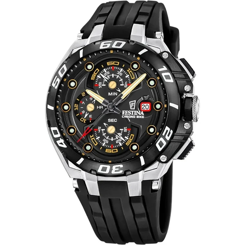 Festina Chrono Bike F20755/8 Herrenuhr • Sportlicher Chronograph • 20 ATM Wasserdicht