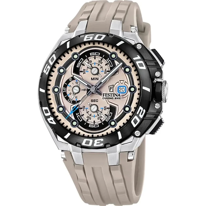 Festina Chrono Bike F20755/2 Herrenuhr • 20 ATM • Sportlicher Chronograph