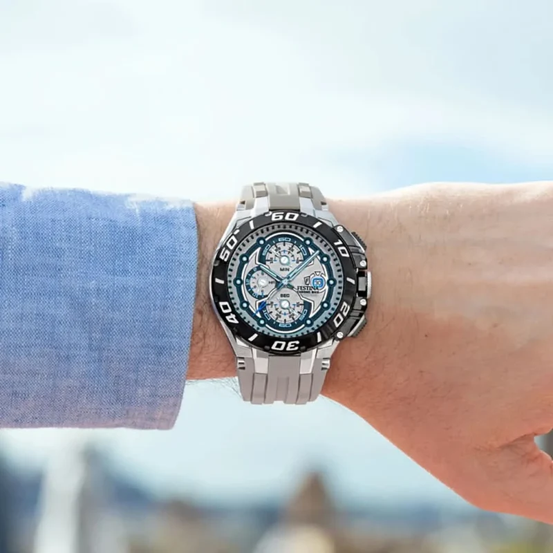 Festina Chrono Bike F20755/2 Herrenuhr • 20 ATM • Sportlicher Chronograph