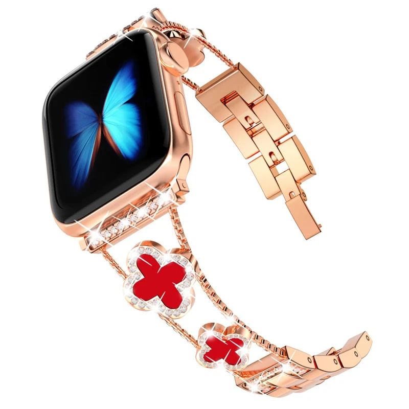 Unglaublich Süß Apple Smartwatch Metall Universell Armband
