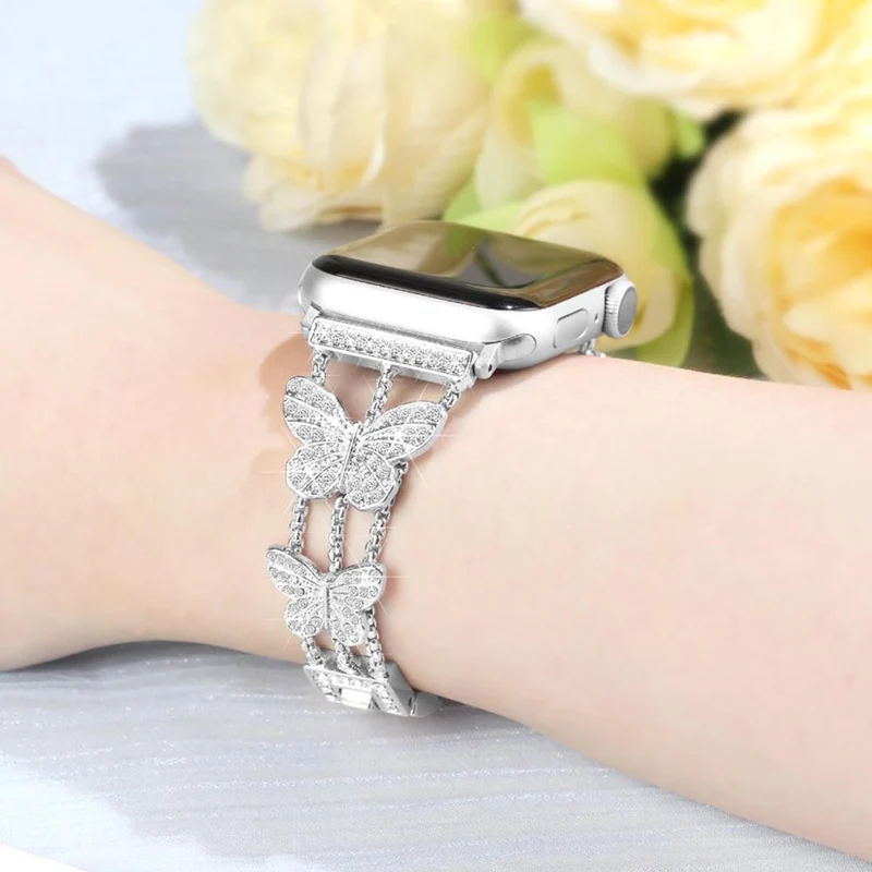Super Stylisch Apple Smartwatch Metall Universell Armband