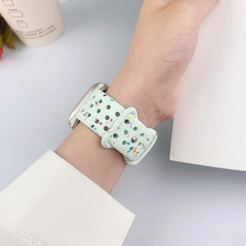 Wirklich Angenehm Apple Smartwatch Silikon Universell Armband