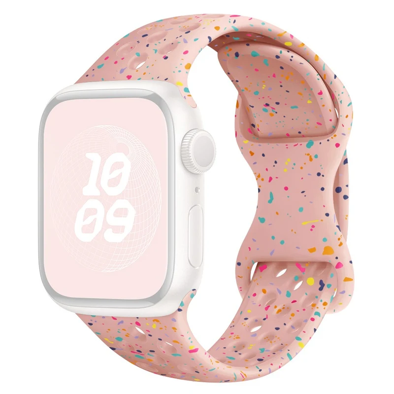 Wirklich Angenehm Apple Smartwatch Silikon Universell Armband