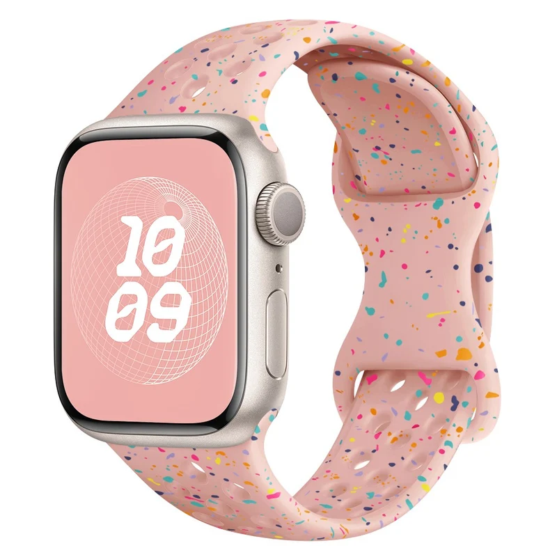 Wirklich Angenehm Apple Smartwatch Silikon Universell Armband