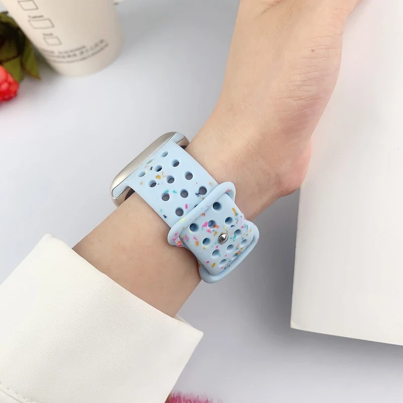 Wirklich Angenehm Apple Smartwatch Silikon Universell Armband