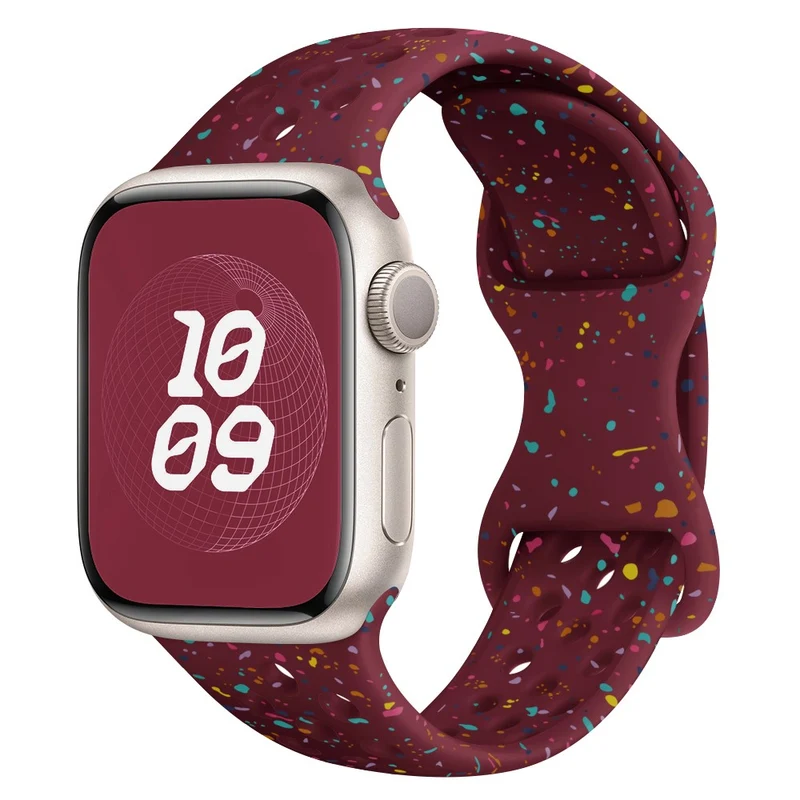 Wirklich Angenehm Apple Smartwatch Silikon Universell Armband