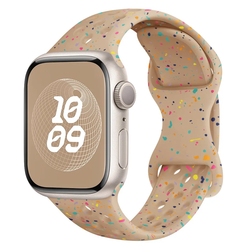 Wirklich Angenehm Apple Smartwatch Silikon Universell Armband