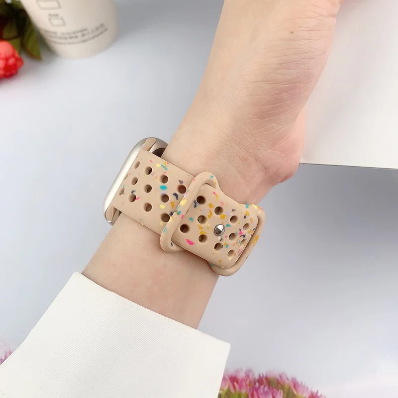 Wirklich Angenehm Apple Smartwatch Silikon Universell Armband