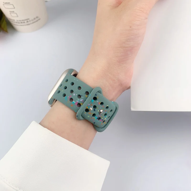 Wirklich Angenehm Apple Smartwatch Silikon Universell Armband
