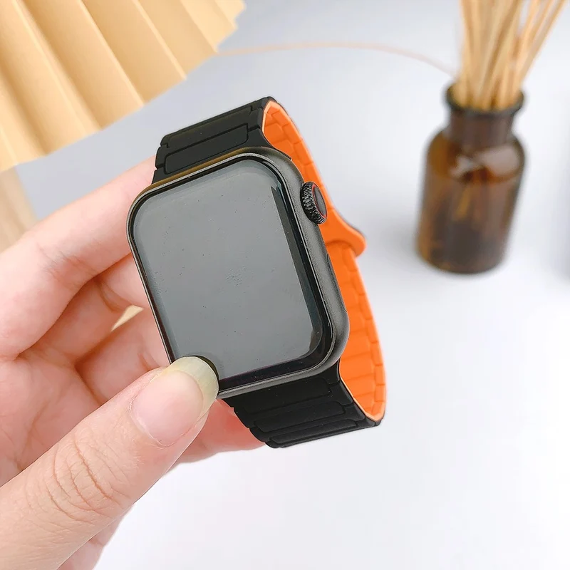 Wirklich Angenehm Apple Smartwatch Silikon Universell Armband