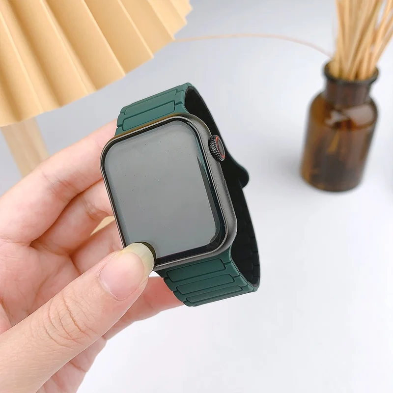 Wirklich Angenehm Apple Smartwatch Silikon Universell Armband