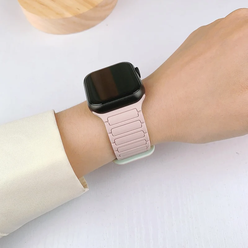 Wirklich Angenehm Apple Smartwatch Silikon Universell Armband