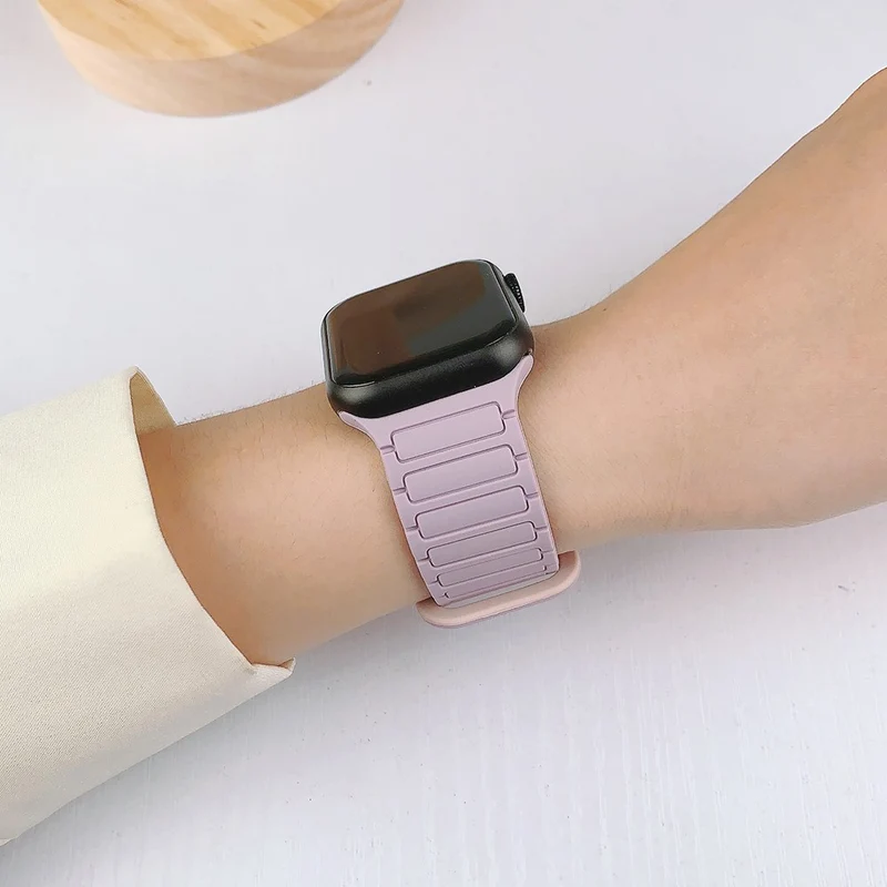 Wirklich Angenehm Apple Smartwatch Silikon Universell Armband