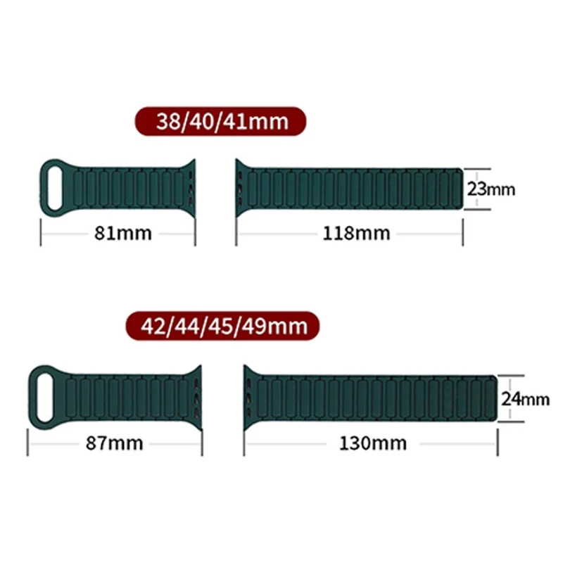 Wirklich Angenehm Apple Smartwatch Silikon Universell Armband