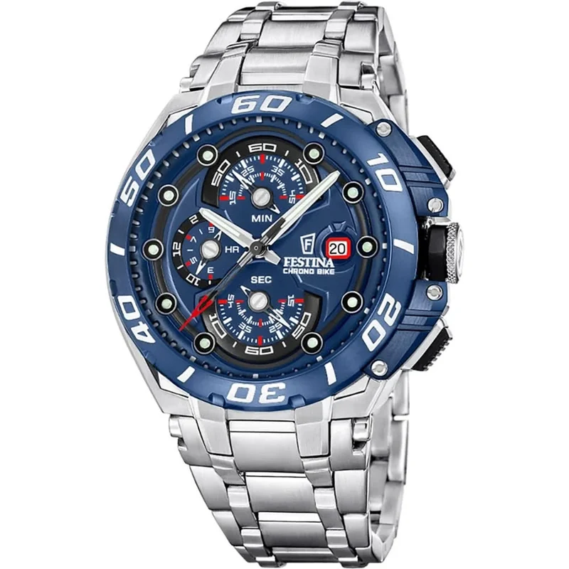 Festina Chrono Bike F20754/4 Herrenuhr • Sportlicher Chronograph • 20 ATM Wasserdicht