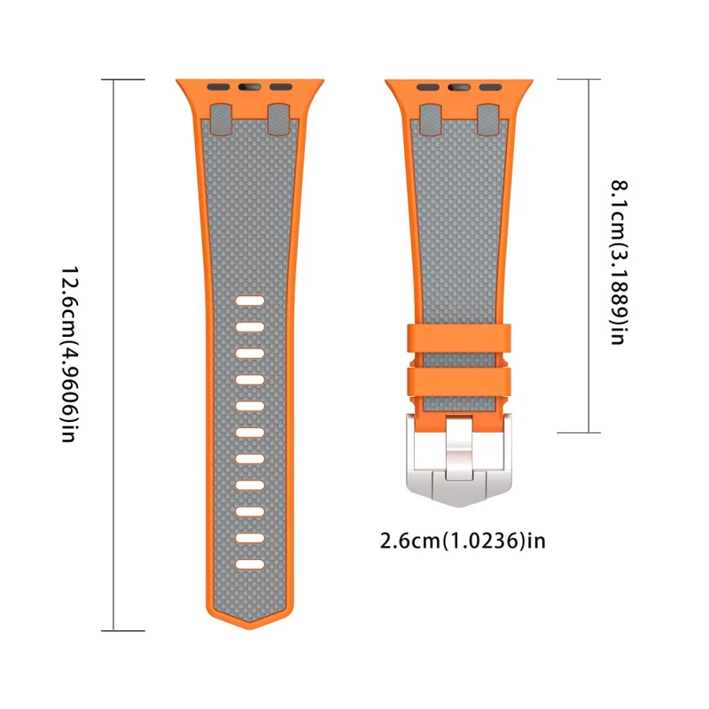 Unglaublich Bequem Apple Smartwatch Silikon Universell Armband