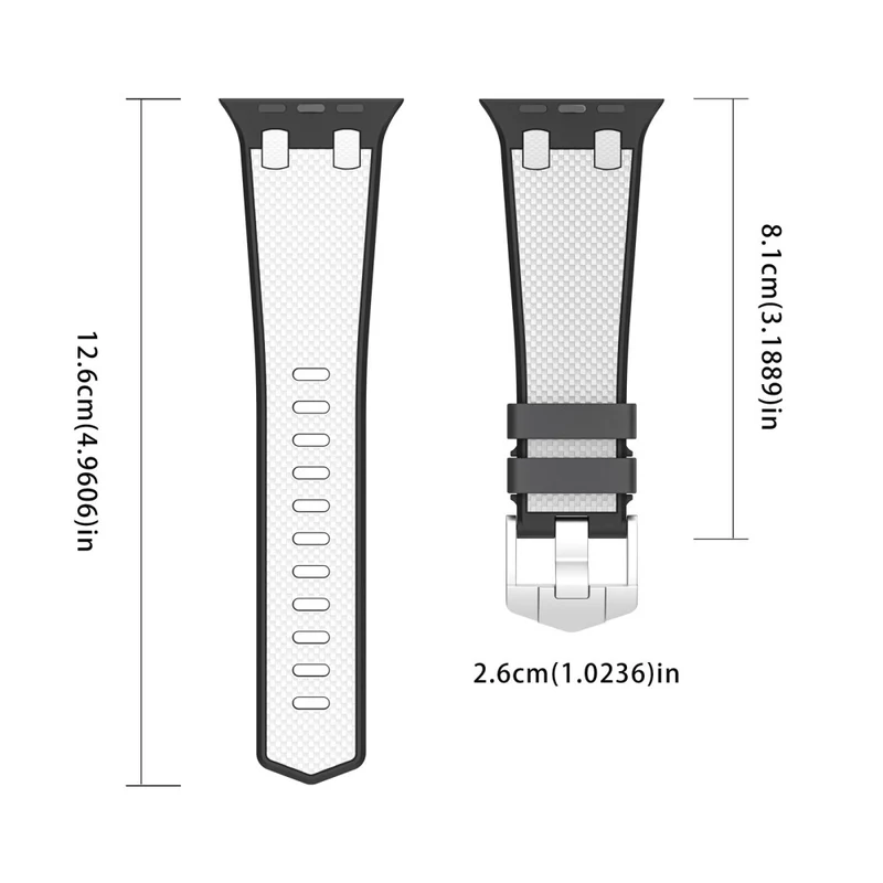 Unglaublich Bequem Apple Smartwatch Silikon Universell Armband