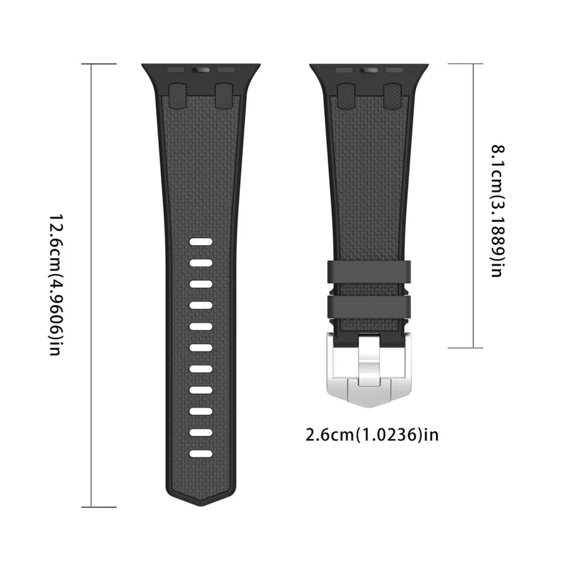 Unglaublich Bequem Apple Smartwatch Silikon Universell Armband
