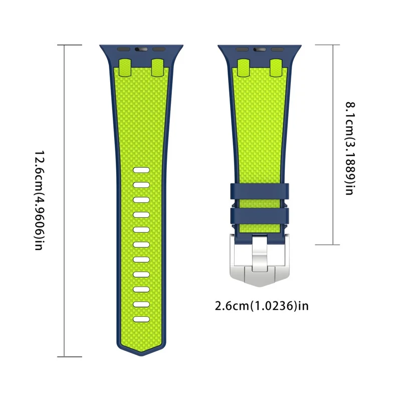 Unglaublich Bequem Apple Smartwatch Silikon Universell Armband
