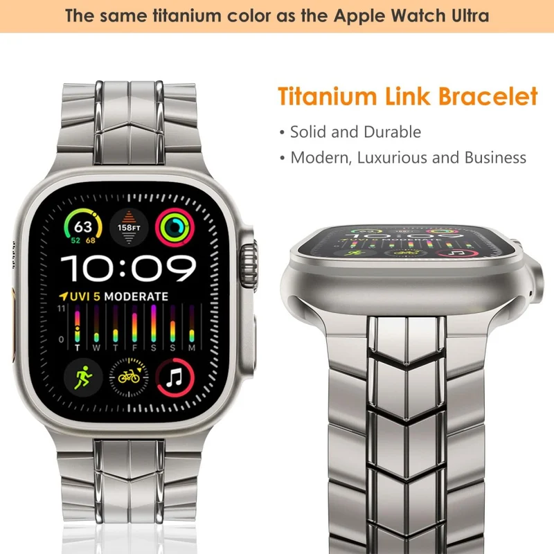 Unglaublich Elegant Apple Smartwatch Metall Universell Armband