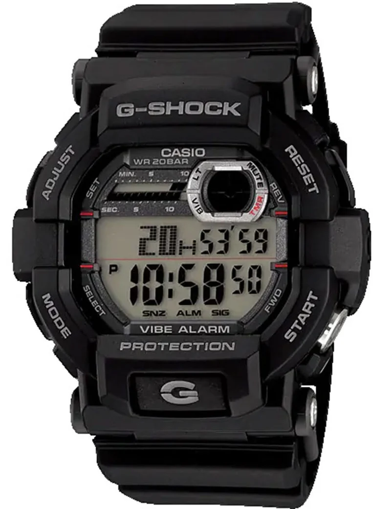 Casio G-Shock GD-350-1ER Herrenuhr • Vibrationsalarm • 20 Bar