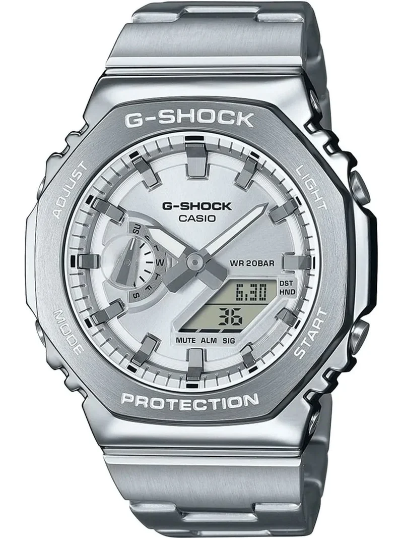 Casio G-Shock GM-2110D-7AER Herrenuhr • Edles Full-Metal Design • Stoßfest