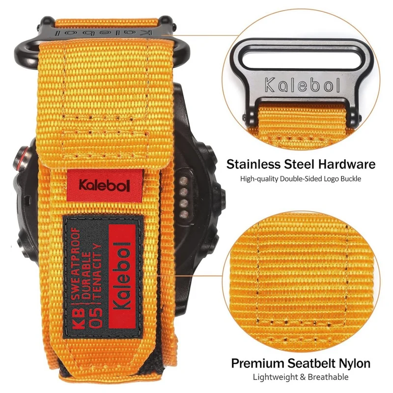 Unglaublich Widerstandsfähig Garmin Smartwatch Nylon Universell Armband
