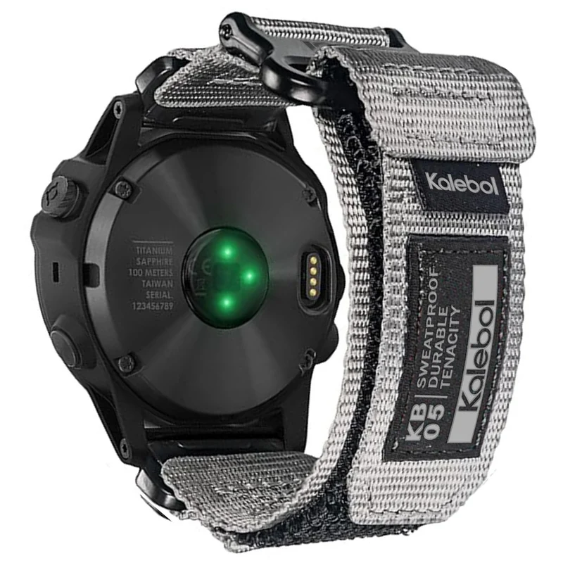 Unglaublich Widerstandsfähig Garmin Smartwatch Nylon Universell Armband