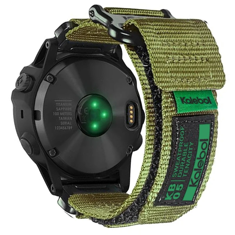 Unglaublich Widerstandsfähig Garmin Smartwatch Nylon Universell Armband
