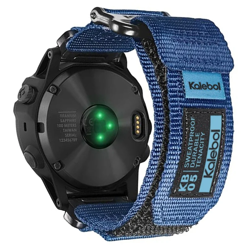 Unglaublich Widerstandsfähig Garmin Smartwatch Nylon Universell Armband