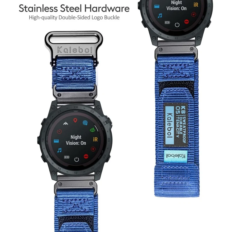 Unglaublich Widerstandsfähig Garmin Smartwatch Nylon Universell Armband