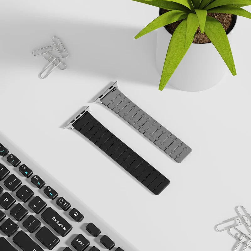 Flexibel Apple Smartwatch Silikon Universell Armband