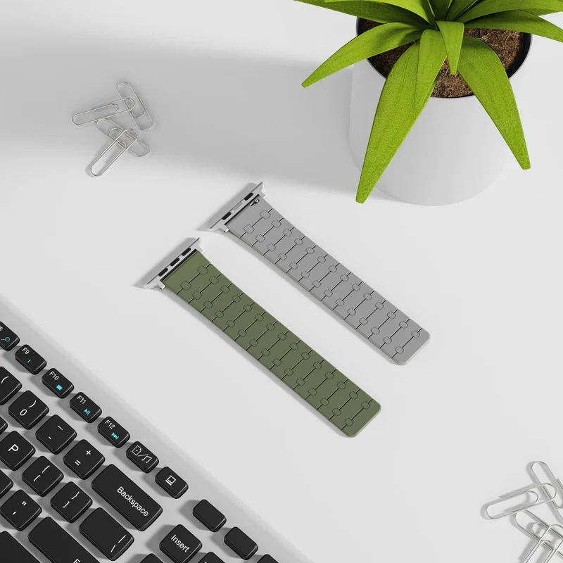 Flexibel Apple Smartwatch Silikon Universell Armband