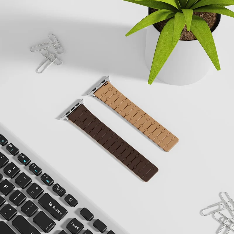 Flexibel Apple Smartwatch Silikon Universell Armband