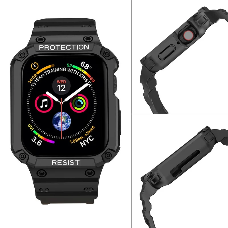 Super Bequem Apple Smartwatch Silikon Universell Armband