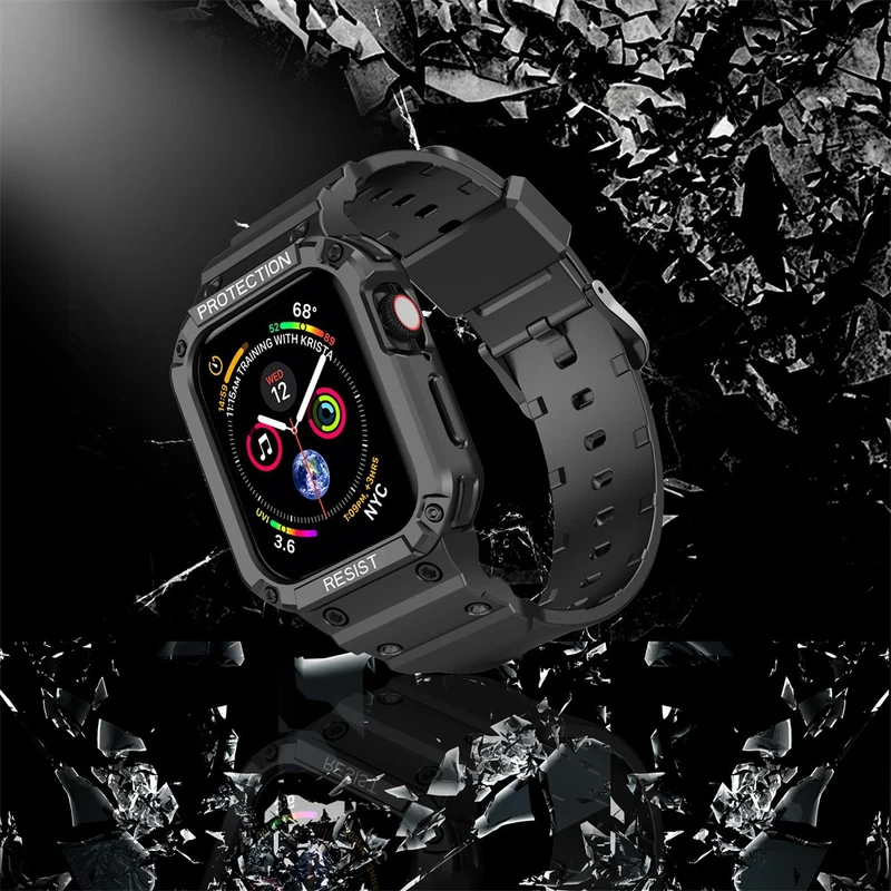 Super Bequem Apple Smartwatch Silikon Universell Armband