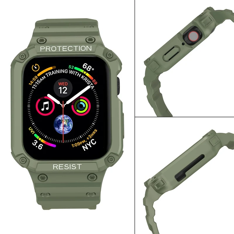 Super Bequem Apple Smartwatch Silikon Universell Armband