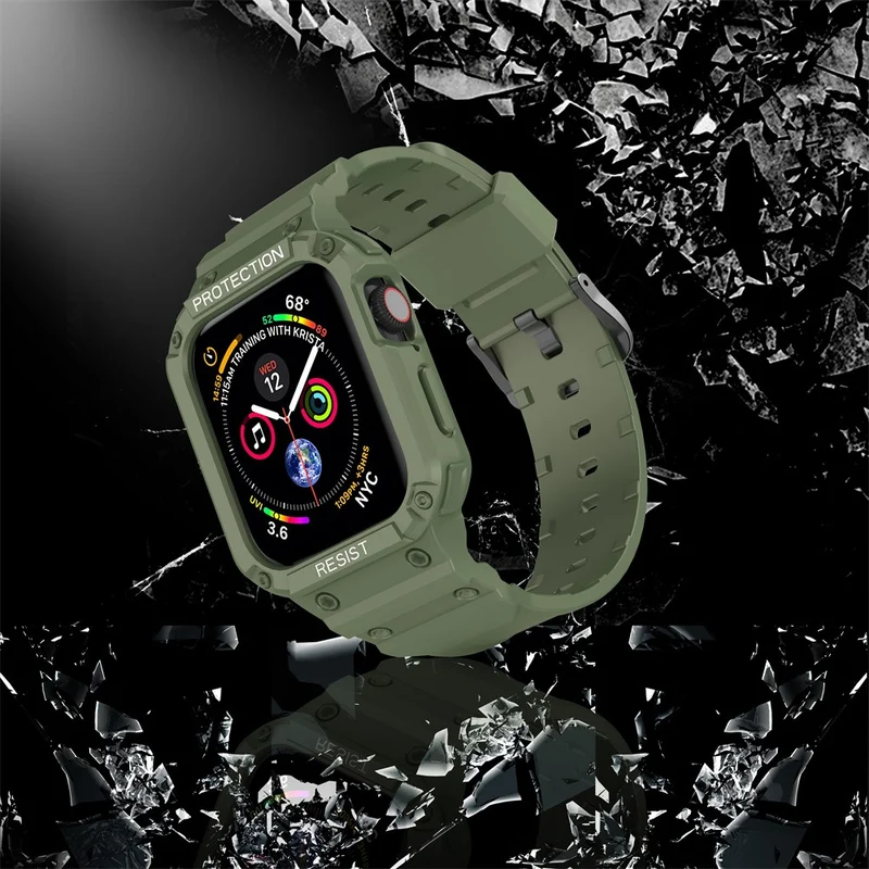 Super Bequem Apple Smartwatch Silikon Universell Armband