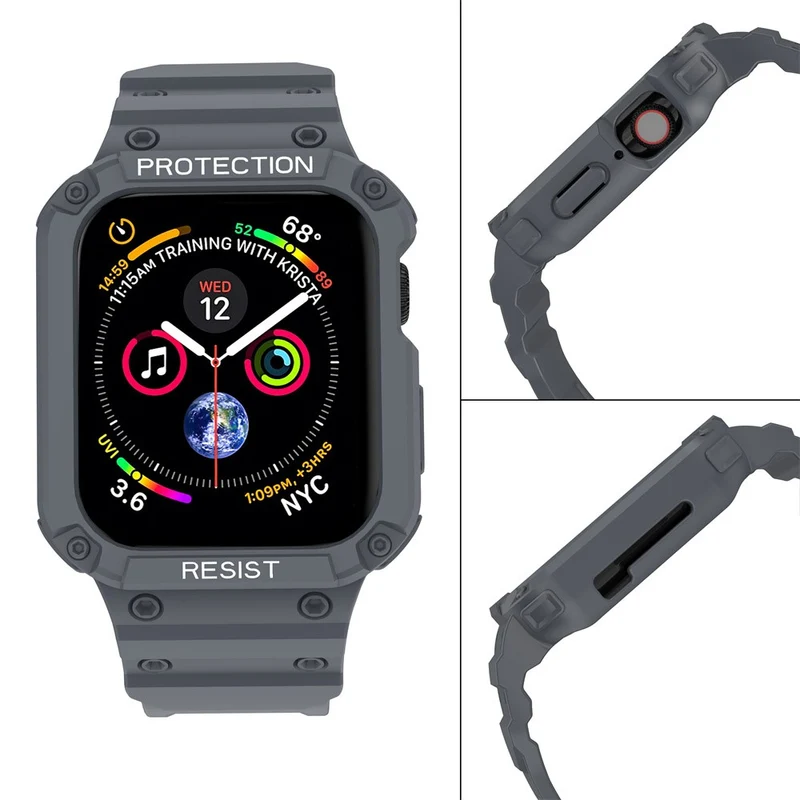Super Bequem Apple Smartwatch Silikon Universell Armband