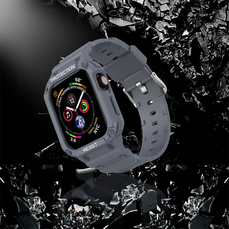 Super Bequem Apple Smartwatch Silikon Universell Armband