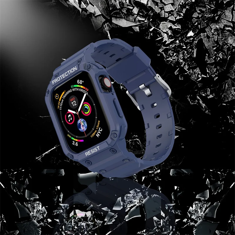 Super Bequem Apple Smartwatch Silikon Universell Armband