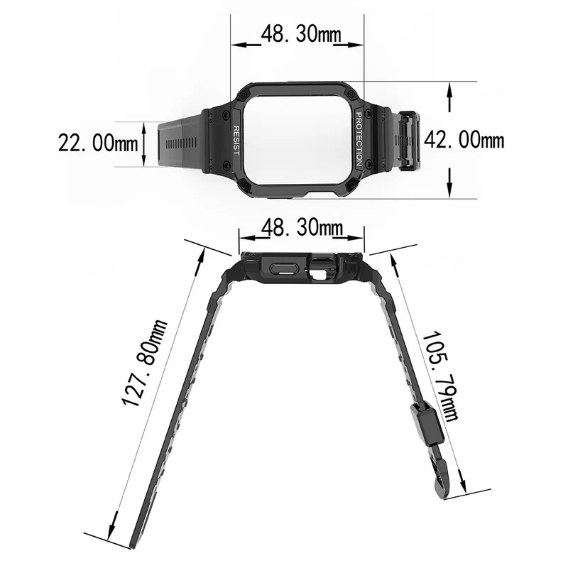 Super Bequem Apple Smartwatch Silikon Universell Armband