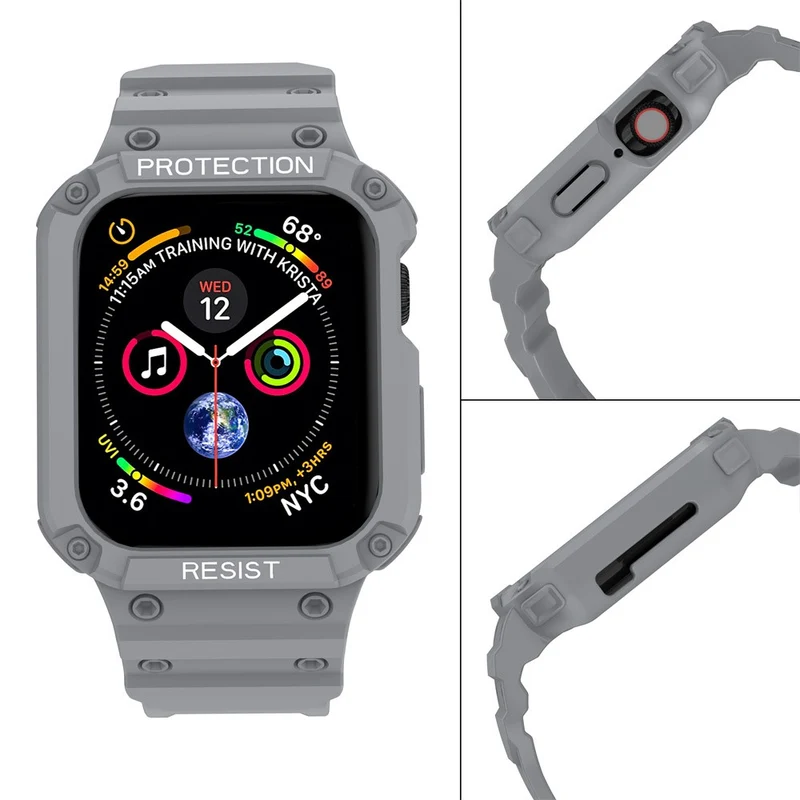 Super Bequem Apple Smartwatch Silikon Universell Armband